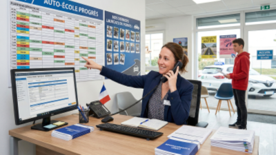 Gérant d'auto-école : Et si votre meilleur levier de croissance était à l'accueil ?