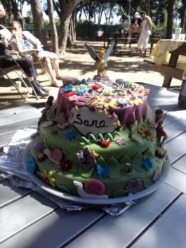 Gateau d'anniversaire de Sara